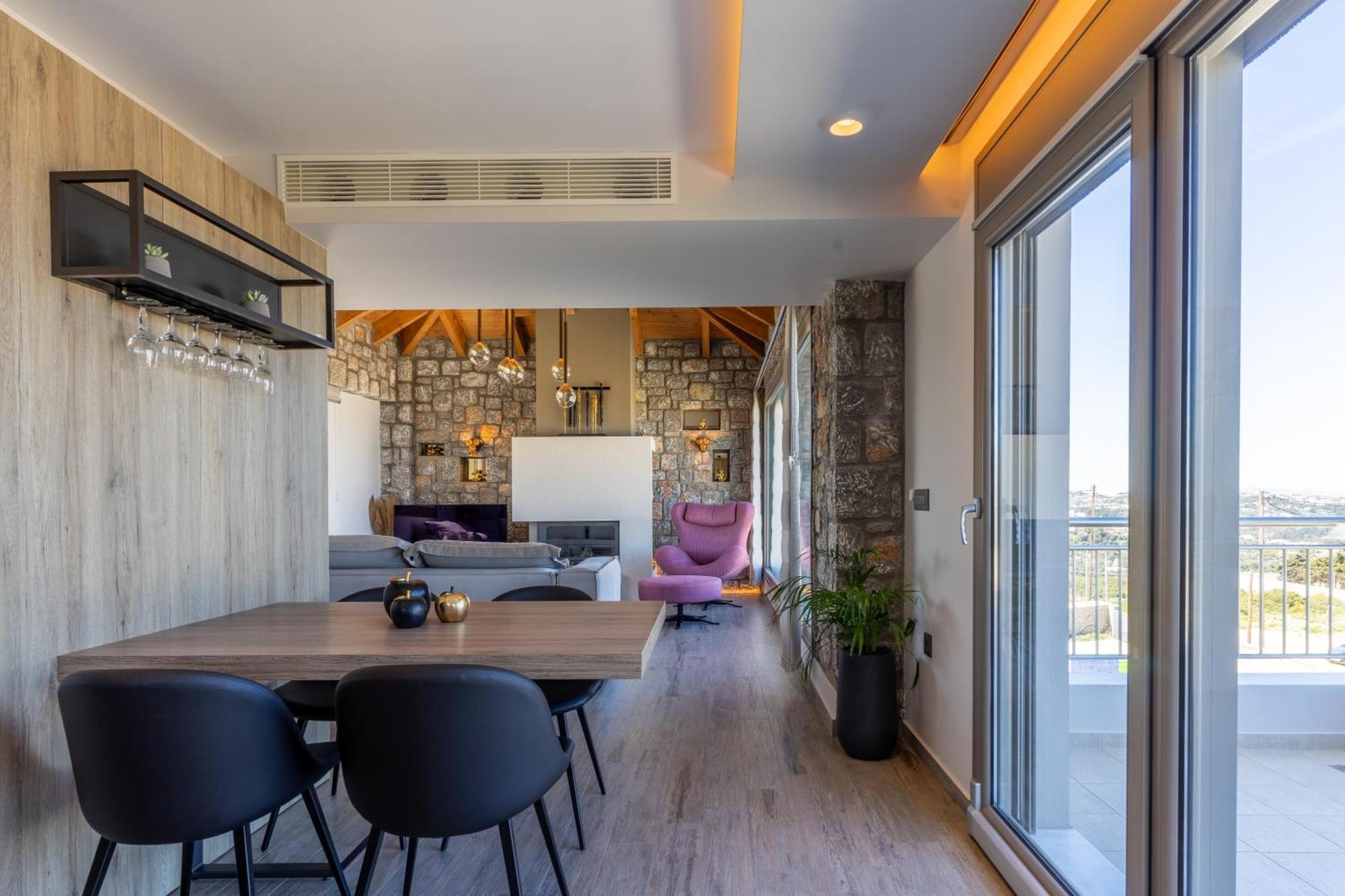 Rhode Luxury Villa Kalithies Exteriér fotografie