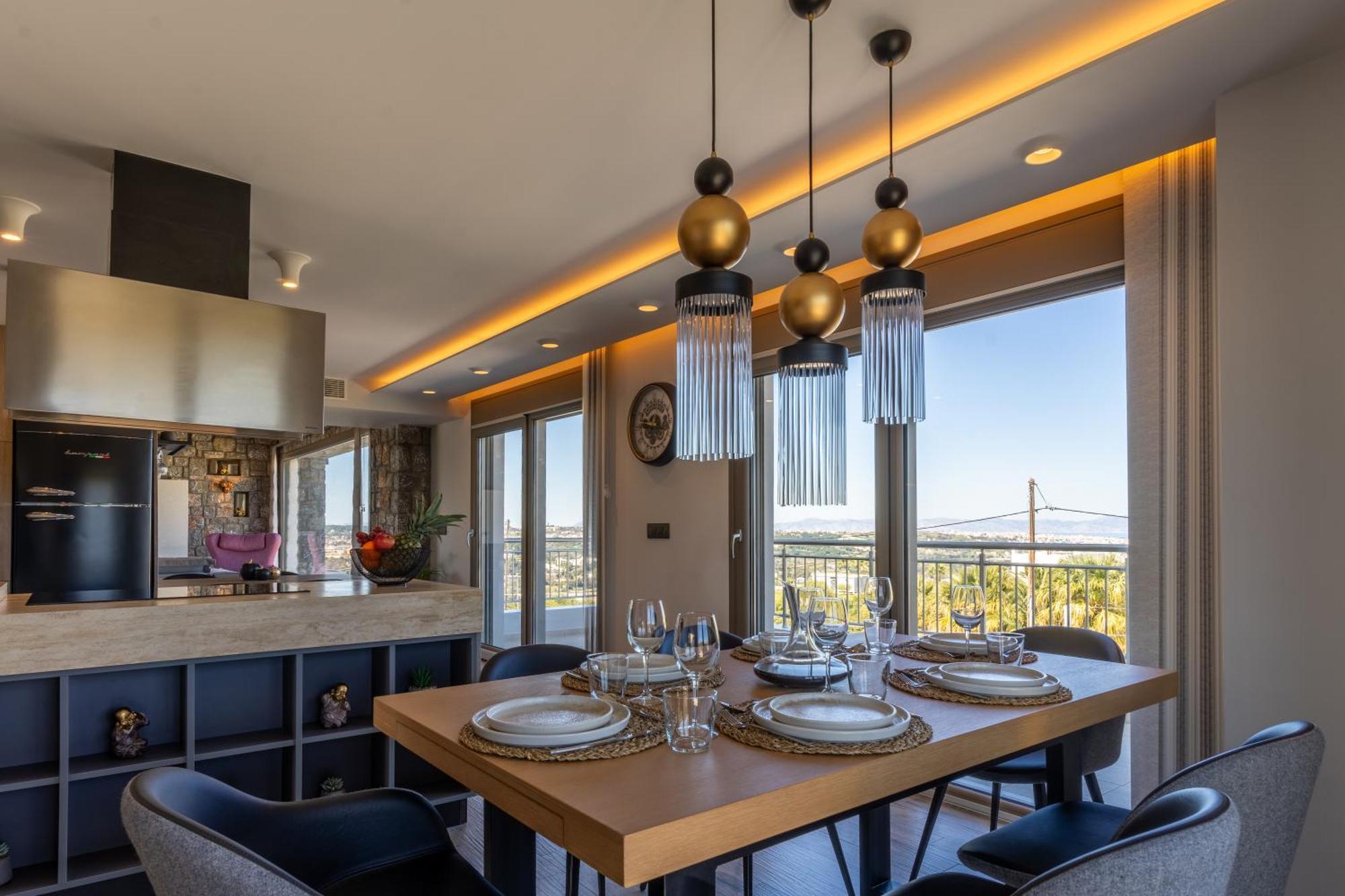 Rhode Luxury Villa Kalithies Exteriér fotografie
