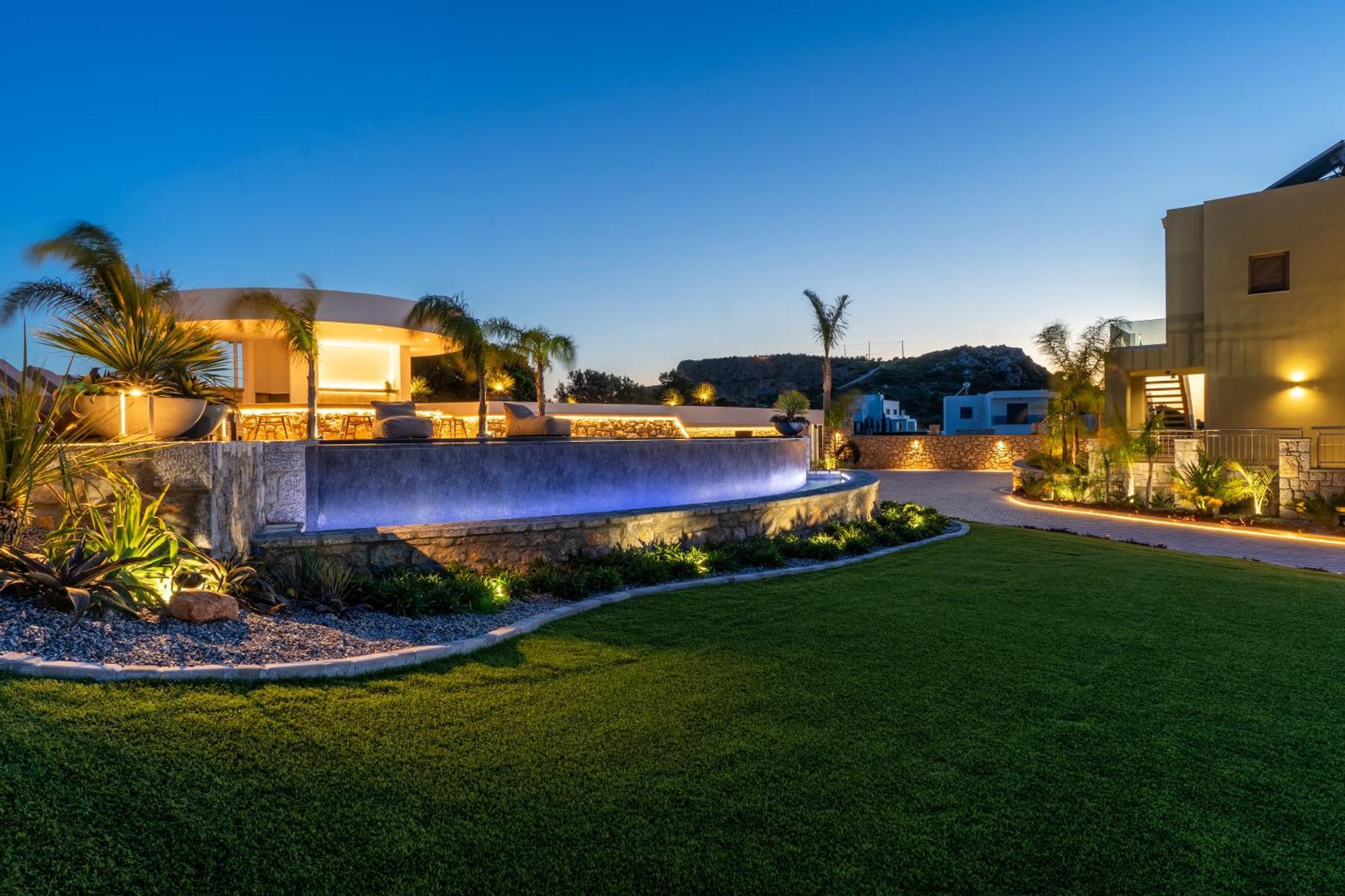 Rhode Luxury Villa Kalithies Exteriér fotografie