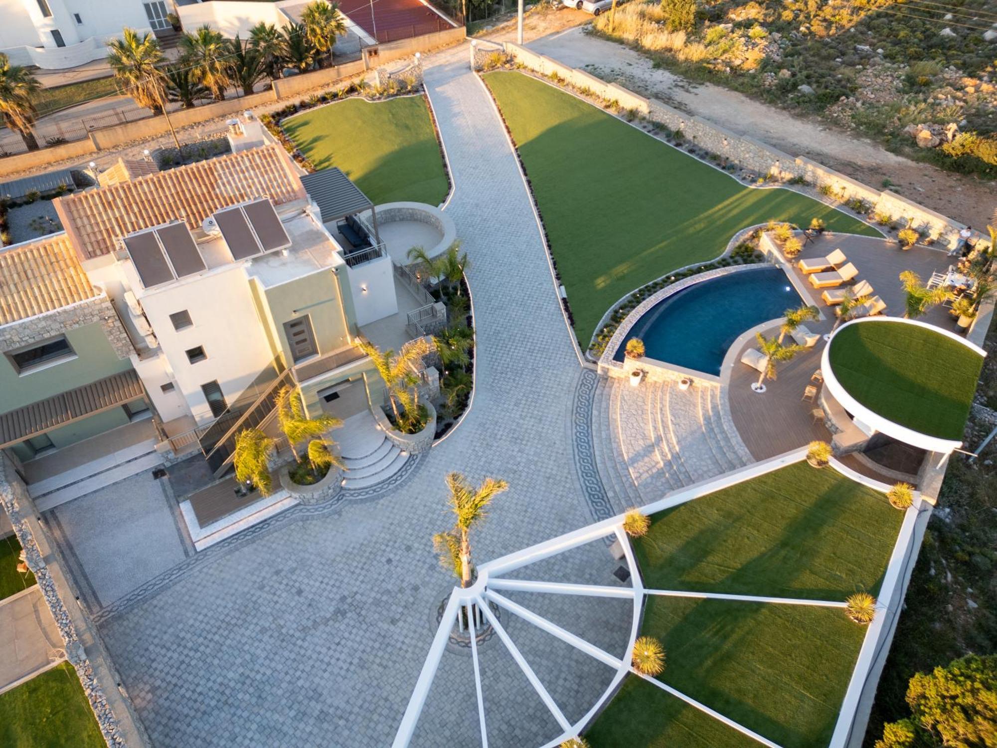 Rhode Luxury Villa Kalithies Exteriér fotografie