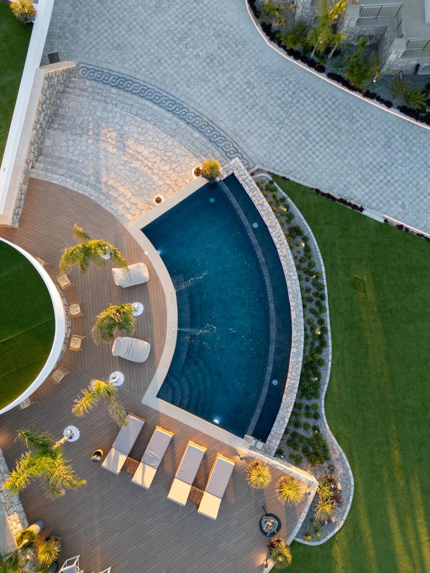 Rhode Luxury Villa Kalithies Exteriér fotografie